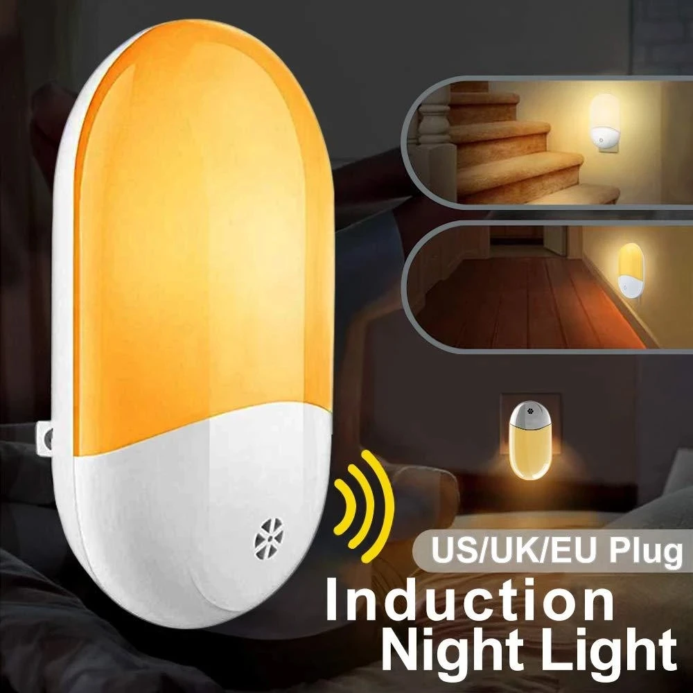 Sensor de Presença Conectado À Tomada, Controle Remoto por Som e Luz, Energia BRILVIBERA