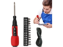 Mini Parafusadeira Elétrica Recarregável Via Usb