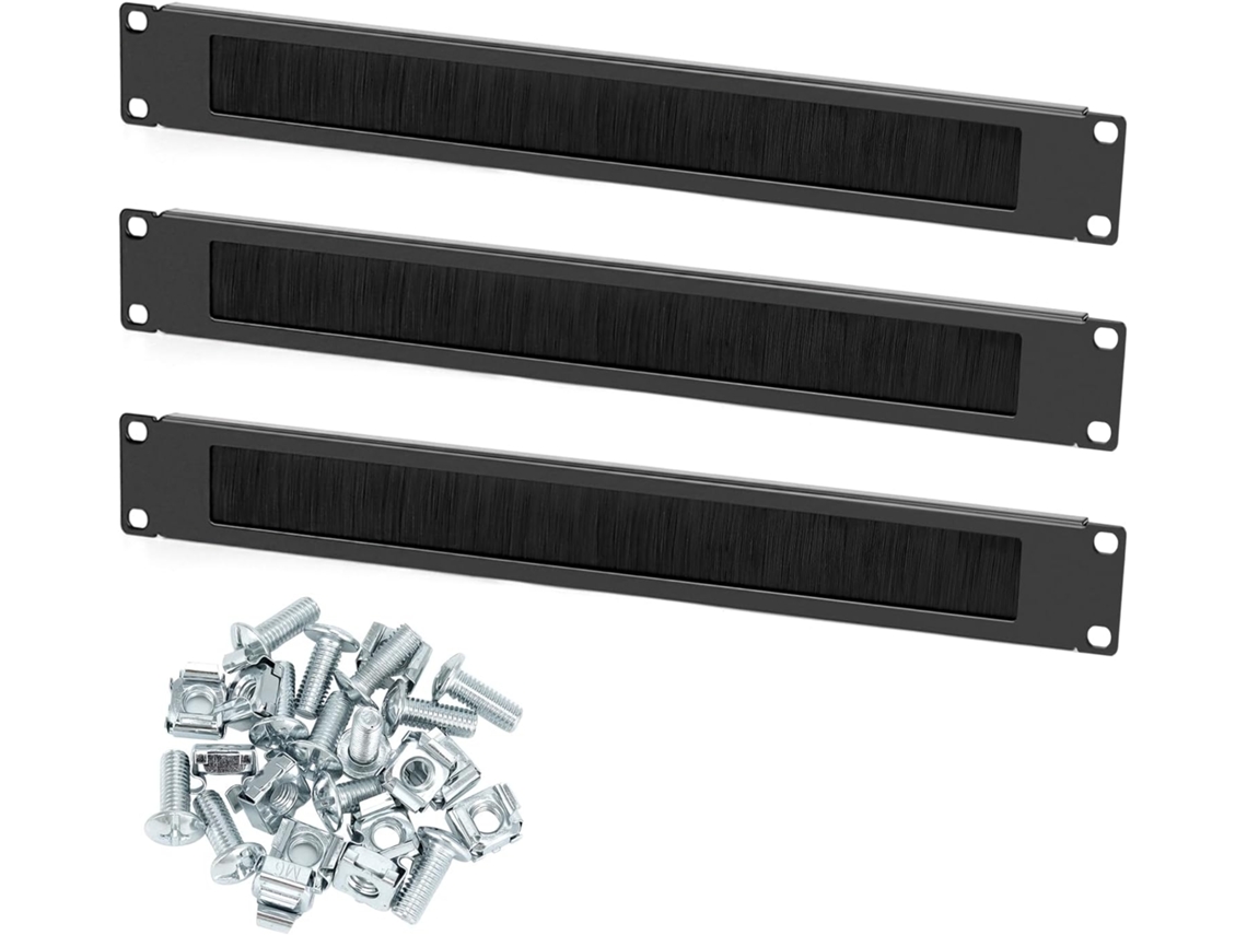 Cable Entry Cable Grommets With Brush Cable Opening For Server Cabinet 19"