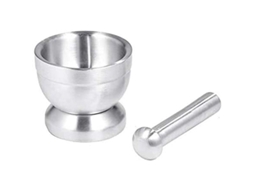 Kit De Molienda De Acero Inoxidable Para Ajo, Especias Y Hierbas Con Mortero Y Pistillo - Herramienta De Cocina