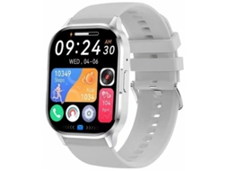 Smartwatch com display AMOLED, chamadas Bluetooth, assistente de voz, monitoramento de frequência cardíaca e pressão arterial e vários modos ESP Bestvite