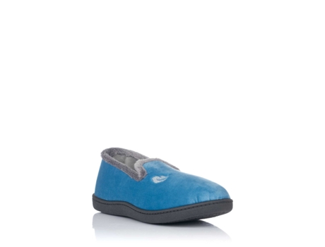 Pantufas para Mulher PLUMAFLEX 39 EU (Textil - Azul)