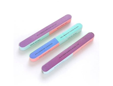 Lima De Unhas Pwshymi - Lixamento E Manicure - 6 Faces - Uso Profissional Ou Doméstico
