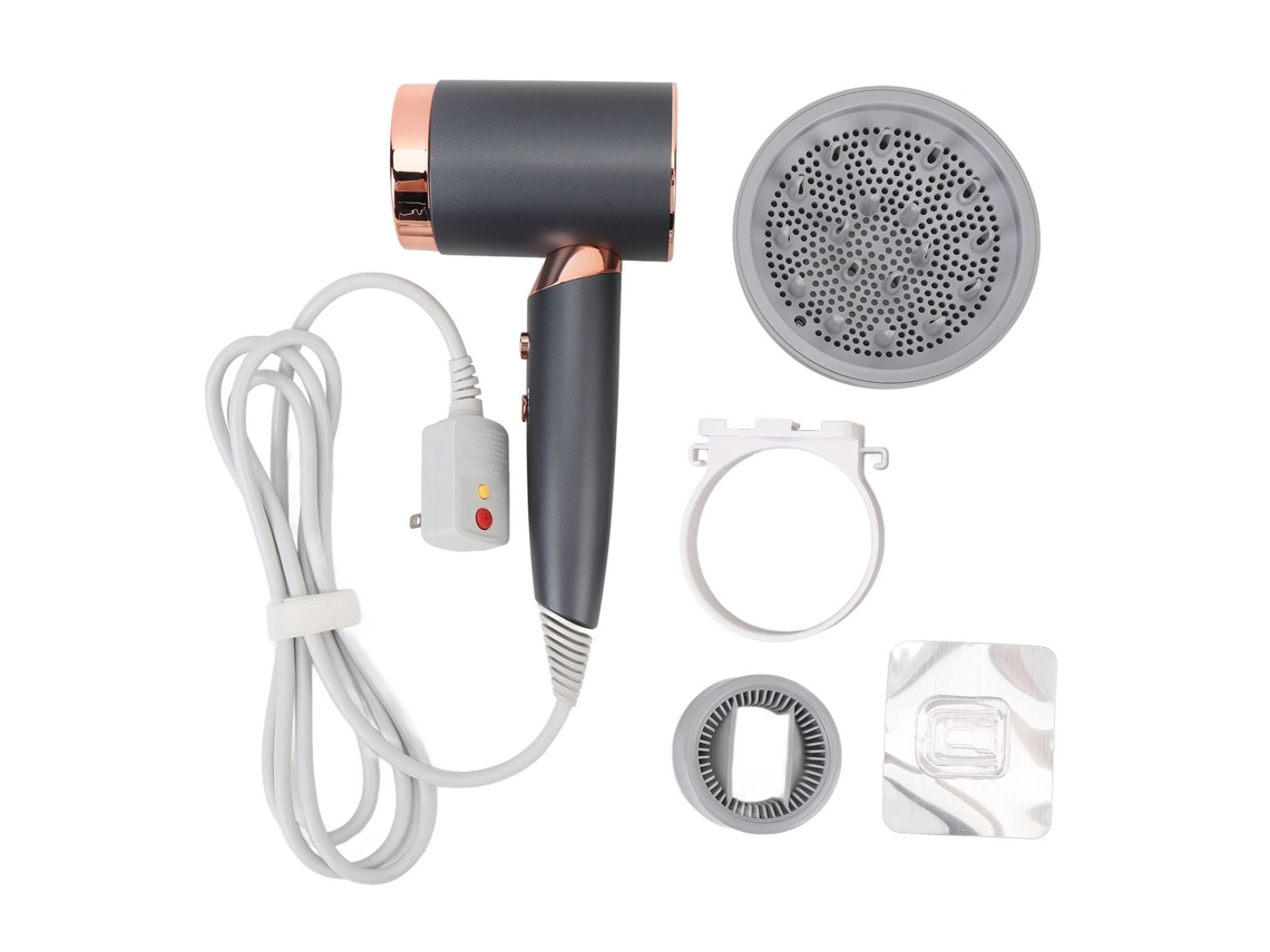 Secador De Cabelo 1400w Ionic 20000rpm Cinza