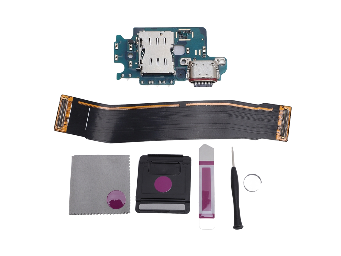 Dock Conector de Carregamento LAXISCREED para Galaxy S24 S921b