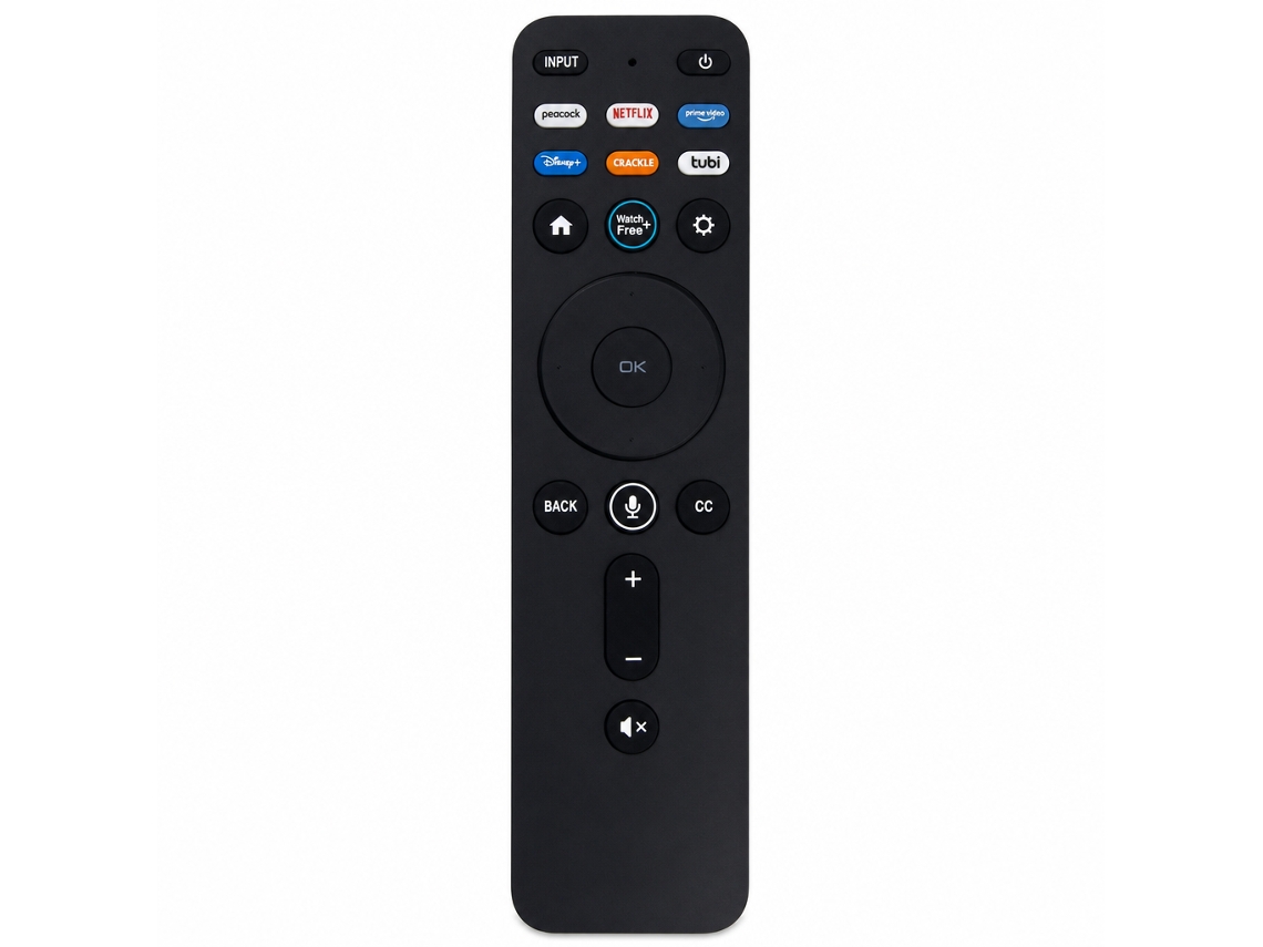Comando À Distância Bluetooth Com Controlo Por Voz Compatível Com Tv Vizio Xrt260