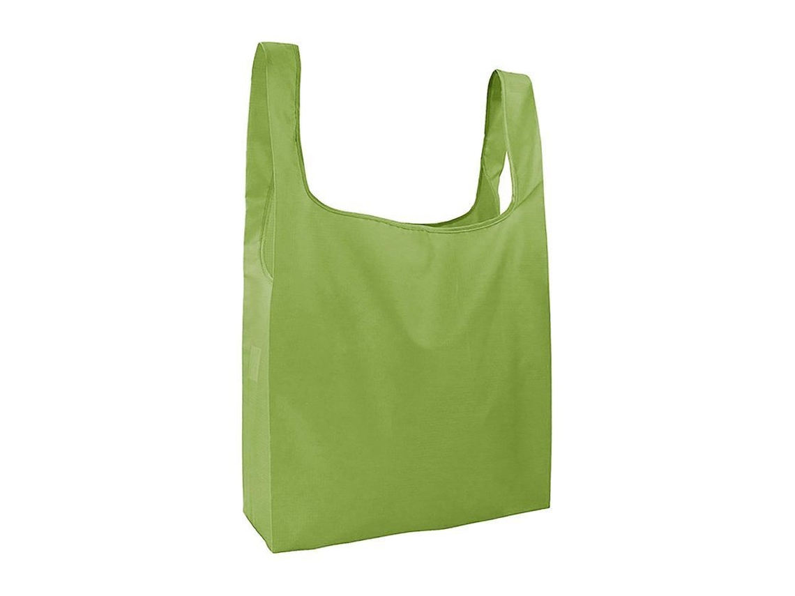 Bolsa de Compra Reutilizável Plegável, com Zíper, Lavável | S/MARCA