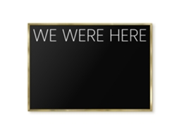 Magnetic Board We Were Here For The Living Room Espelharte (100x70 Cm)