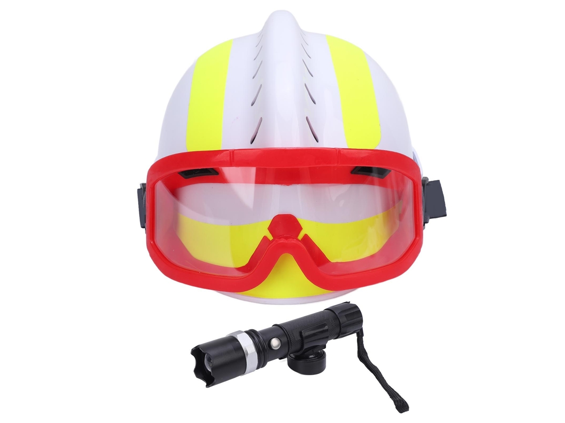 Casco De Rescate Seguridad Altura Luz Ventilado Pc Emergencia Incendio Terremoto
