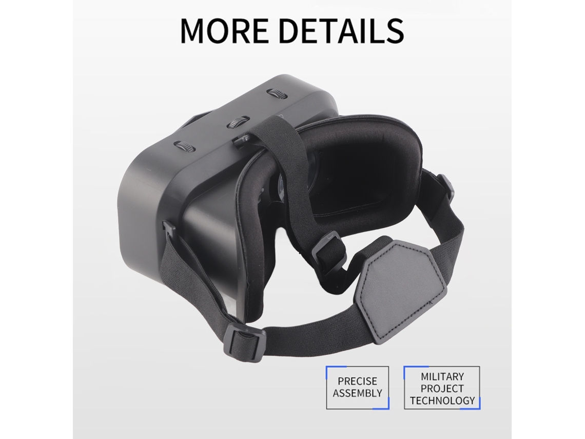 Speedy-óculos Vr De Realidade Virtual Com Suporte Para Celulares De 3.5-7.2 Polegadas, Visão De Campo 90 Graus, Ajuste De Distância Interpupilar