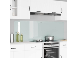 Vidaxl Painel De Cozinha 2 Unid. Branco 90 X 60 Cm Vidro Temperado