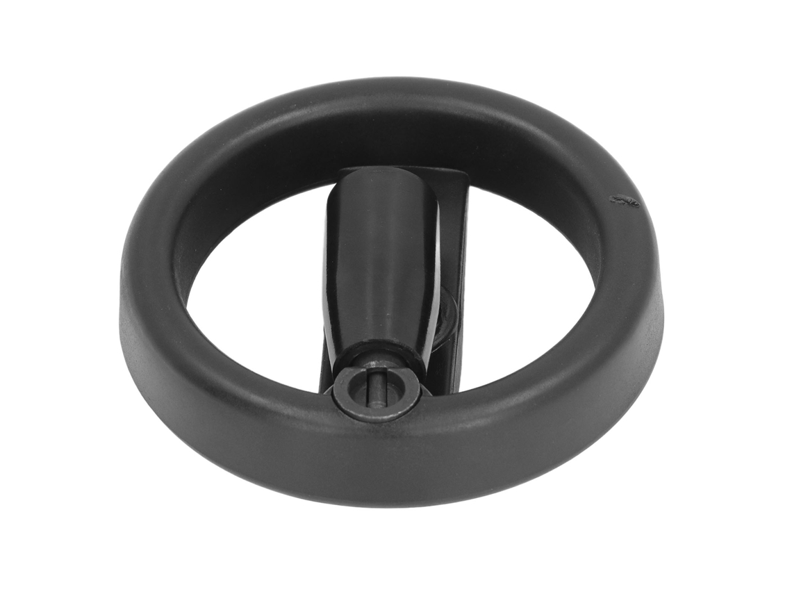 Roda de Mão de Plástico com Alça Dobrável S/MARCA