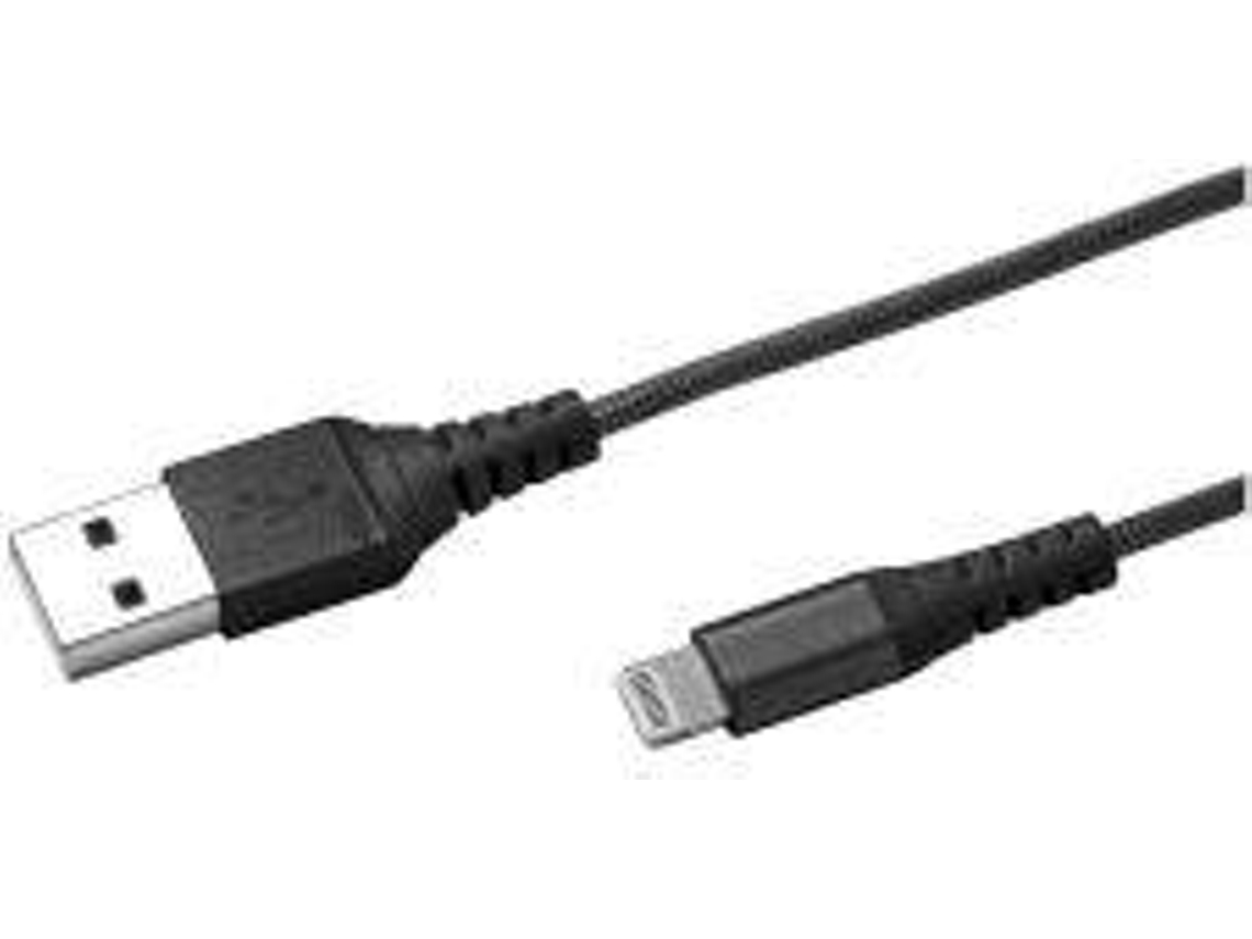 Cabo Lightning CELLY USBLIGHTNYLBK Preto