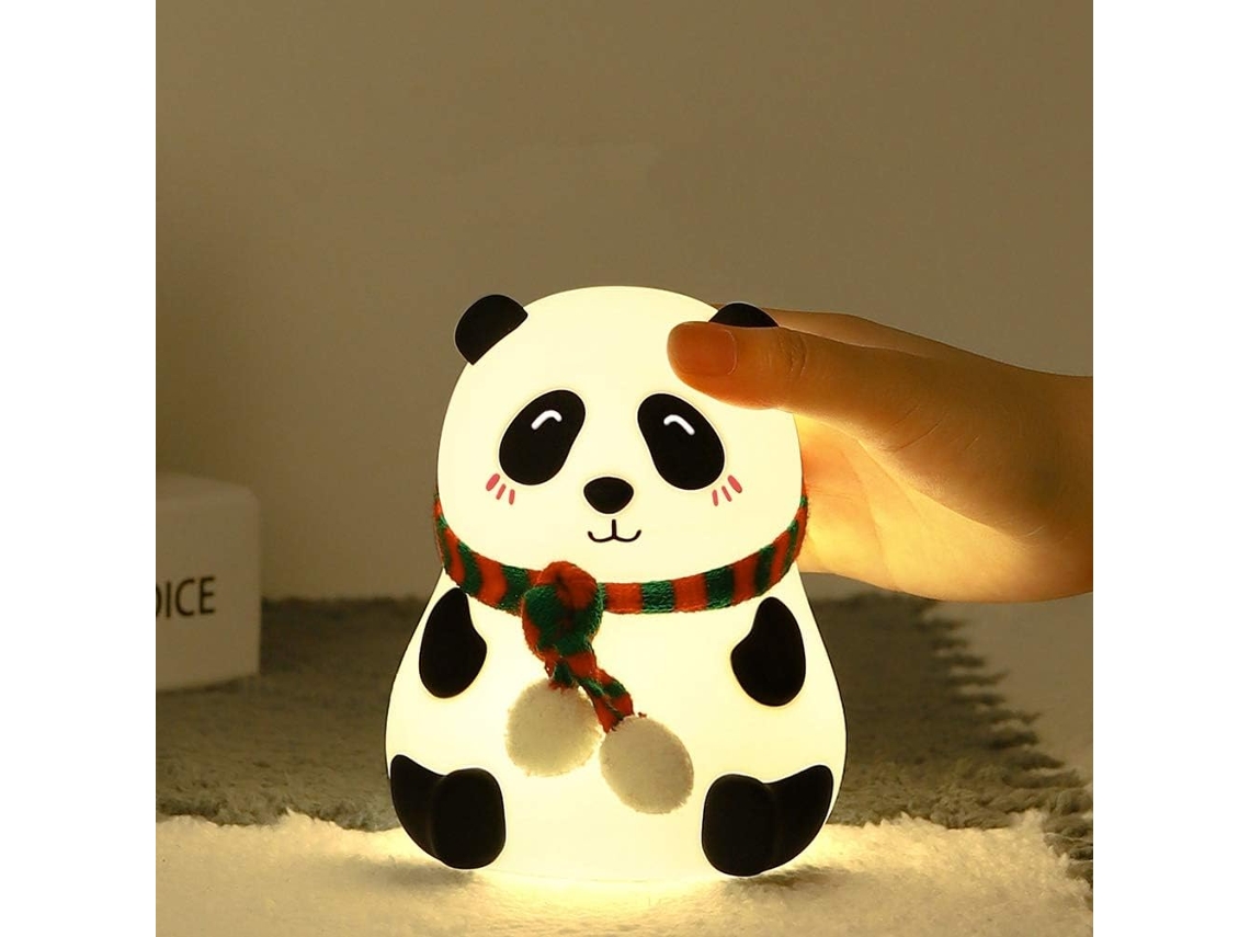 Luminária Noturna Mini Led Em Pvc Com Carregamento Usb, 7 Cores
