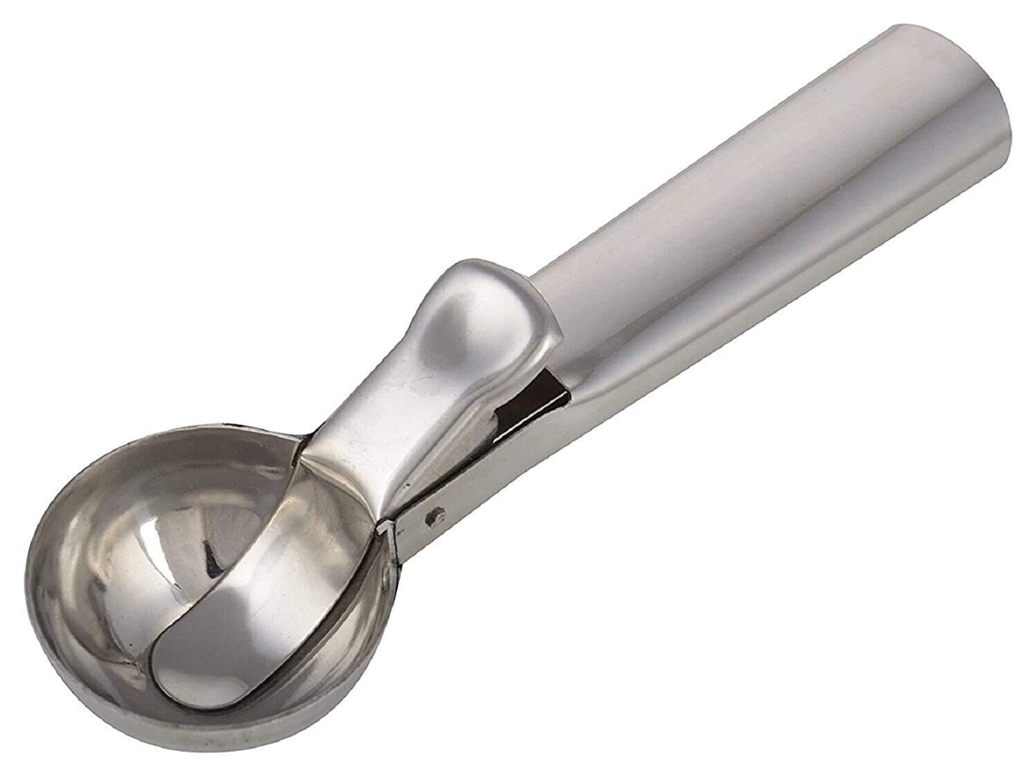 Colher De Sorvete De Aço Inoxidável Para Cozinha, Restaurante, Festas (prata) SUNNY SPACES