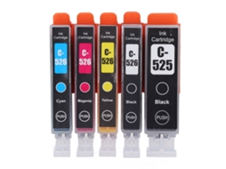 Cartucho de tinta alta capacidade para Pixma com 5 cores MARCA