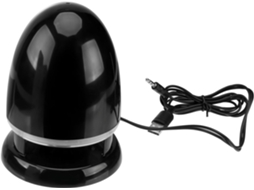 Mini Caixa de Som Multimídia com Leds Coloridos, Alto falante Externo, Entrada Auxiliar e Usb. SFUSHOS