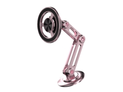 Suporte Magnético 360° Pro Para Carro,liga De Alumínio, Dobrável, Para Todas As Smartphones Rosa Gold