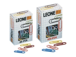 Molho Leone Clips Clipe de papel 32mm Metal, Plástico