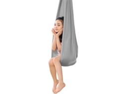 Swing Sensorial, Balanço De Nylon De Nylon Respirável Suave Para Terapia Externa Interna, Aprimora O Sistema Vestibular E Proprietário, Um Forte Cuida