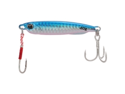 Isca de Pesca Metal 40g Laser Azul