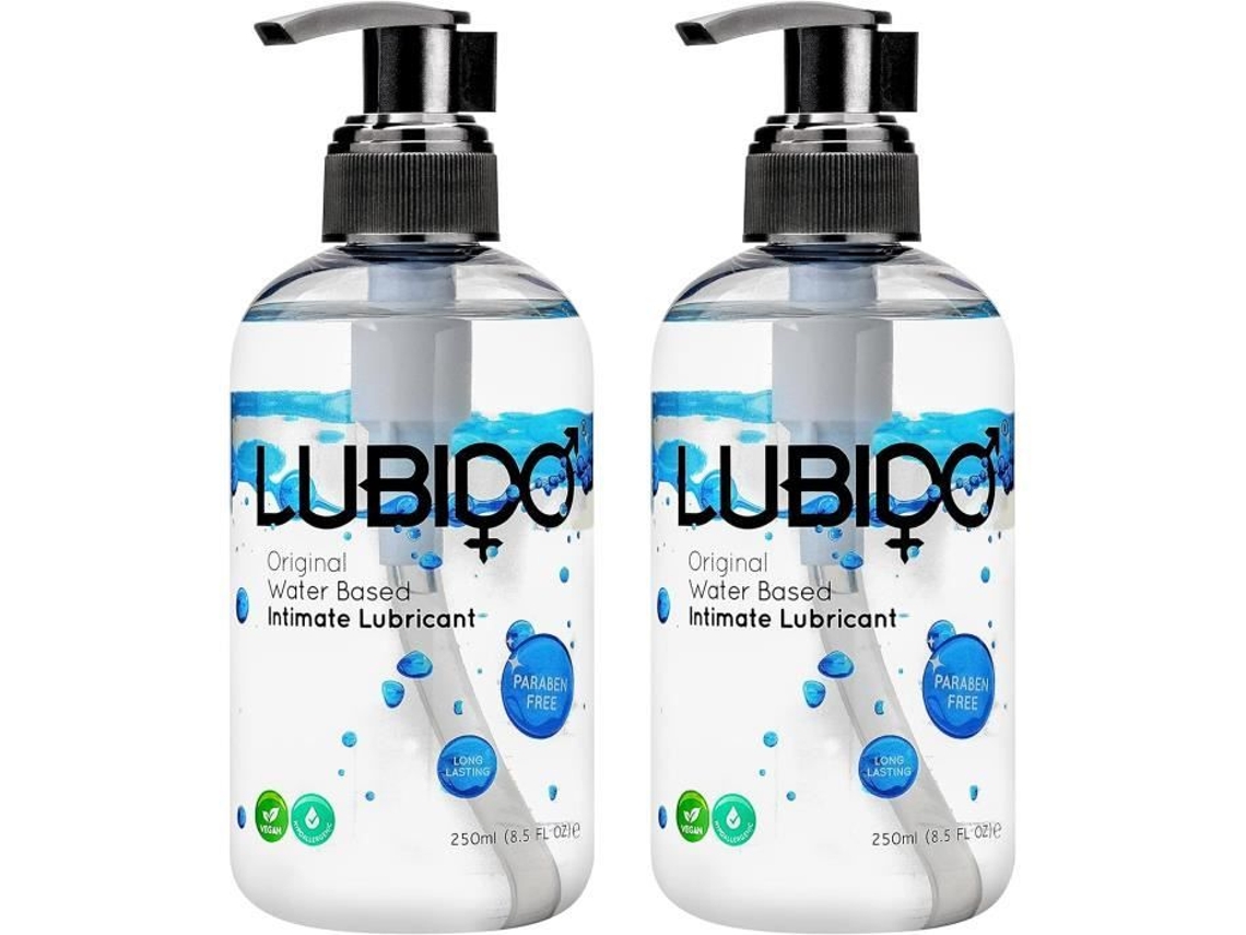 Gel Lubrificante Íntimo Original À Base De Água Sem Parabenos – 250ml (pacote De 2)j369