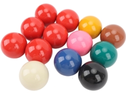 Boules de Billard SFUSHOS Profissional, Resina, 2,1 polegadas diâmetro