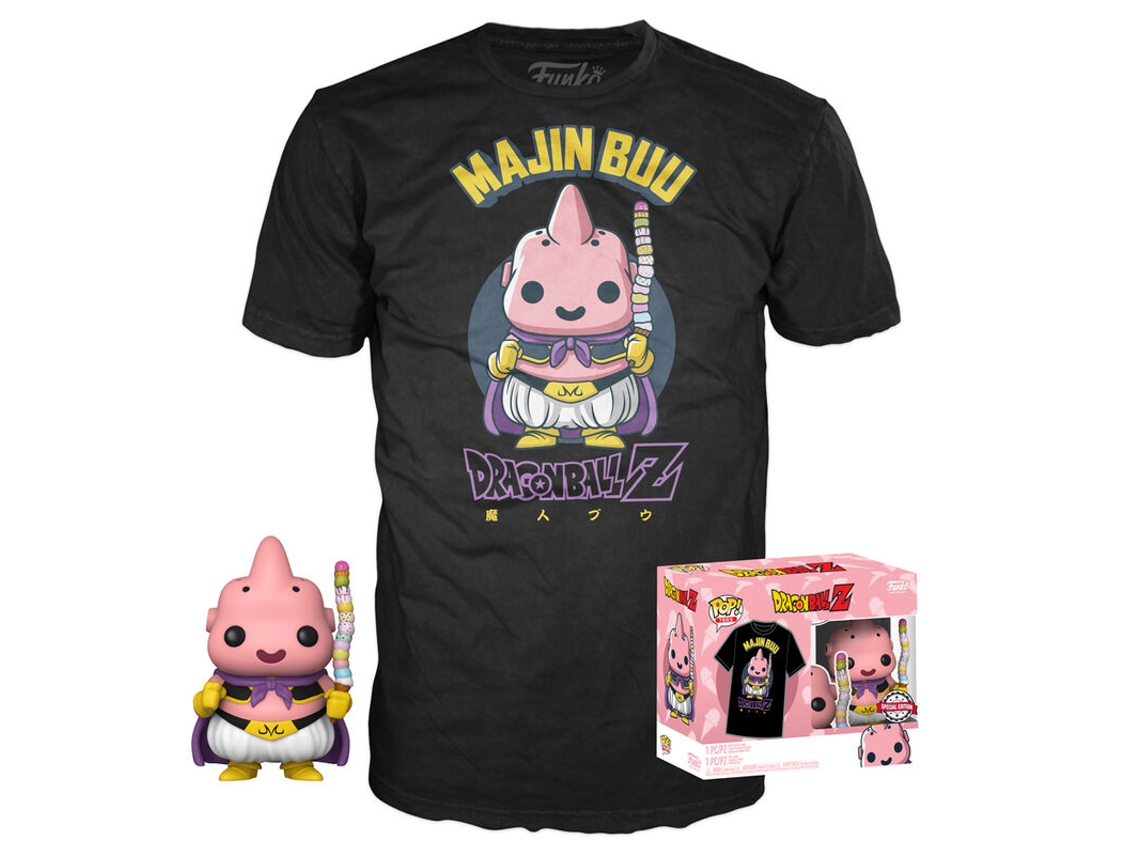 Conjunto De Figuras Pop Tee Dragon Ball Z Majin Buu Exclusive