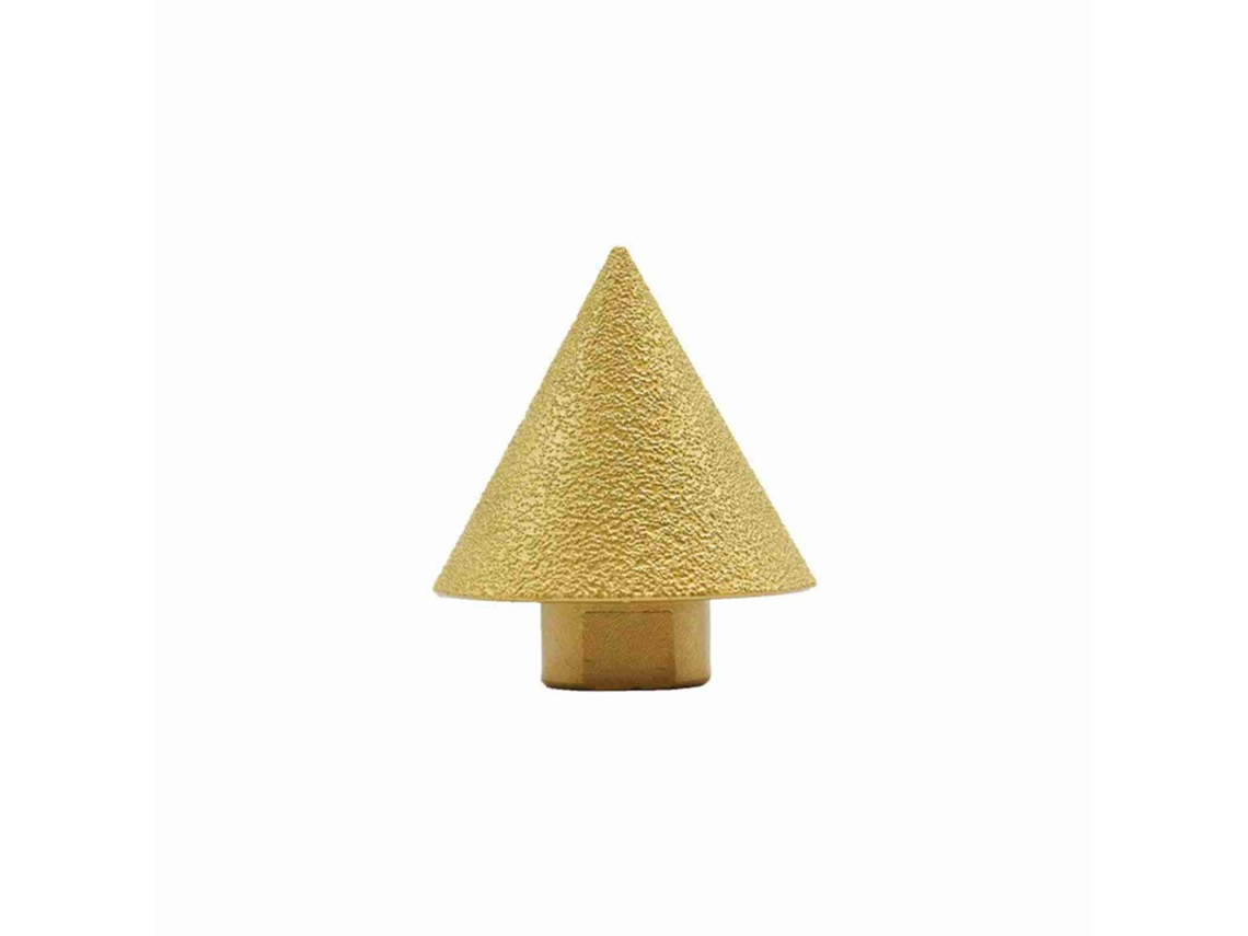 Ferramenta De Biselagem Com Diamante Soldado Para Furadeira E Esmerilhadeira Angular Bisel Redondo Para Azulejos Mármol Granito Perforação E Polimento