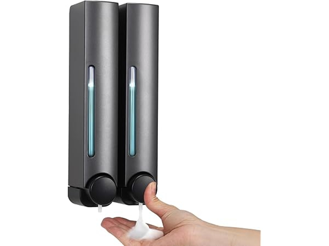 Dispensador de sabonete líquido parede, 380ml, sem perfuração | STELASPLEN