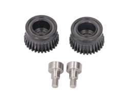 2 Peças Engrenagem Extruder Aço Temperado Nano Revestido Para K1 K1c Ender 3 V3 Plus