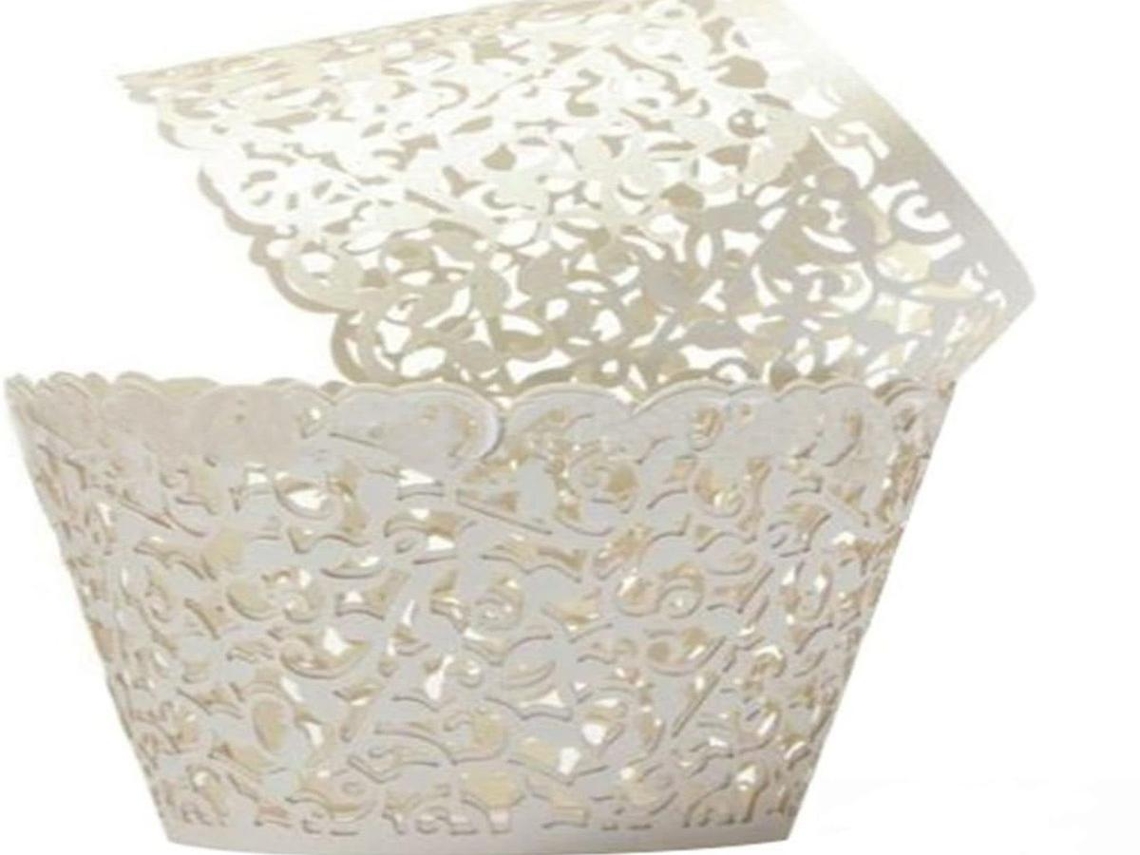 Papel Forno Lurelia, 100 Unidades, Branco, Para Forno E Pastelaria