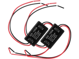 Conjunto De 2 Controladores Led 12v, Módulo De Controle Para Carro Bicicleta Elétrica, Proteção Contra Curto Circuito