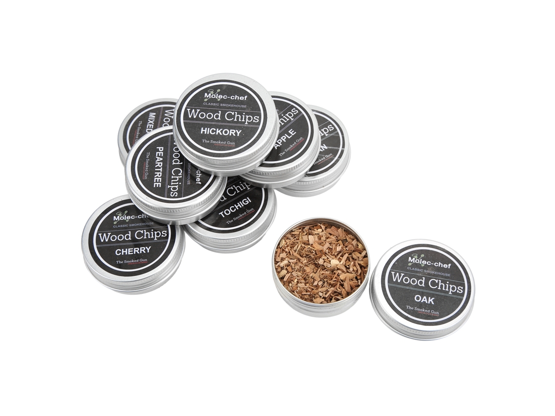 Kit para Fumar Whisky (aumenta o aroma e adiciona uma variedade de sabores de madeira)