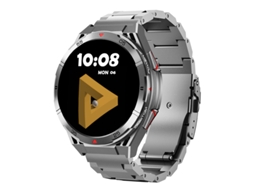 Smartwatch X2b Gps De Dupla Frequência Amoled Barómetro Bússola (prateado)