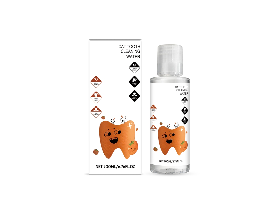 Enxaguante Bucal Gatos, Proteção Diária Contra Odor e Tártaro LAXISCREED