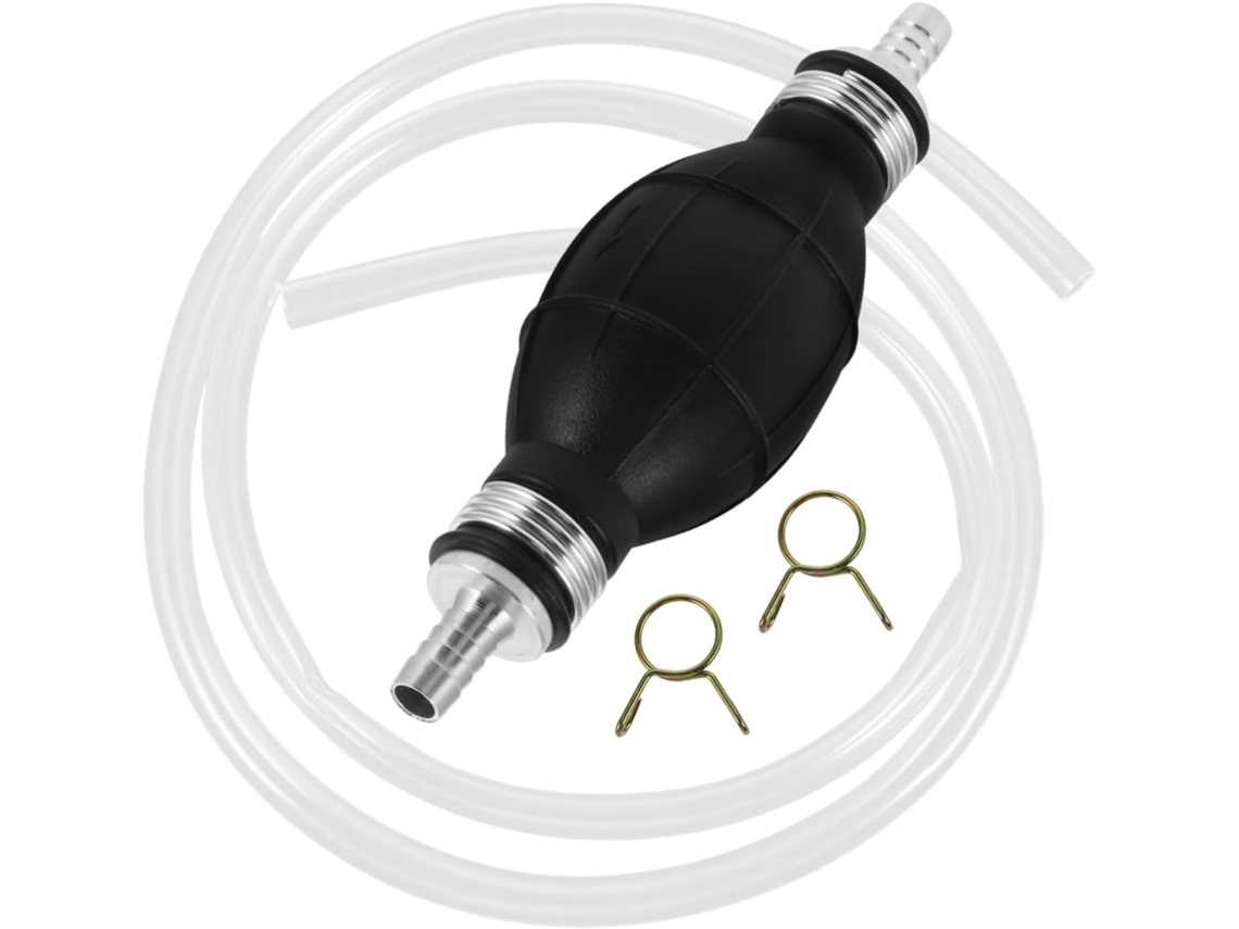 1 Conjunto De Bomba Manual Portátil Para Transferência De Combustível E Água Com Mangueira De Óleo E Ferramenta Flexível