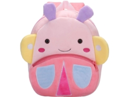 Mochila Infantil Leve Com Design De Borboleta - Saco Escolar Para Crianças