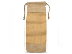 Bolsa Larga de Juta Lavada 35X15Cm