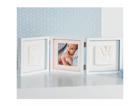 Moldura de Fotos BABY ART Birth Gift (Branco)