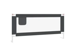 Bed Rail, Bed Rails Vidaxl Cinzeto Tecido (200 X 25 Cm)