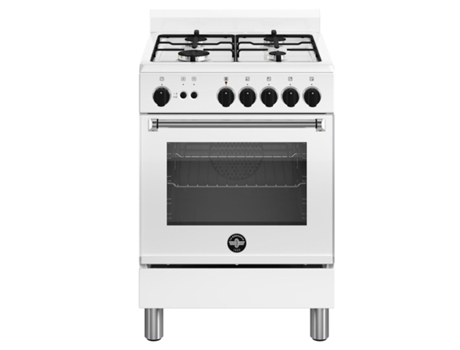 Fogão LA GERMANIA AMN 664 GBV BT (56 L - Gás Natural - Branco)
