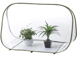 KOFIHETY Coberturas Para Plantas Com Proteção Contra Congelamento, Estufa Leve E Portátil, À Prova Dágua E Com Proteção Uv, Design De Janela Transparente Para