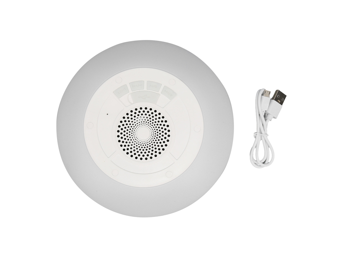 Altavoz Portátil Bluetooth S/MARCA com luzes RGB, resistência à água IPX7 e microfone integrado