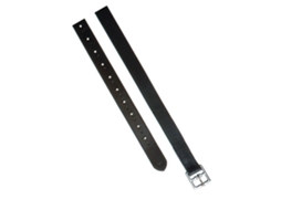 Estribos Ingleses de Couro Preto 29 X 155 Cmhispano Hipica