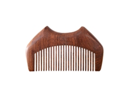 Pente de Madeira para Desembaraçar e Modelar Pente de Madeira Natural de Dente Fino de Bolso Pequeno para Mulheres JEDBESETZT