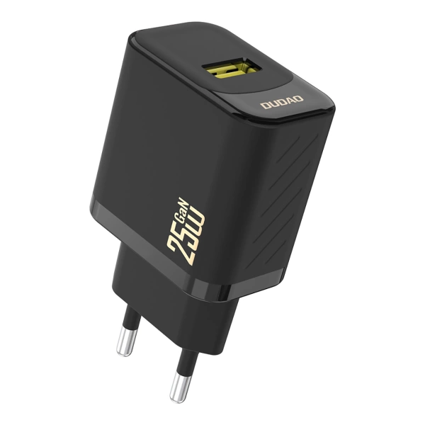 Carregador Usb a 25w Gan DUDAO A27s Preto
