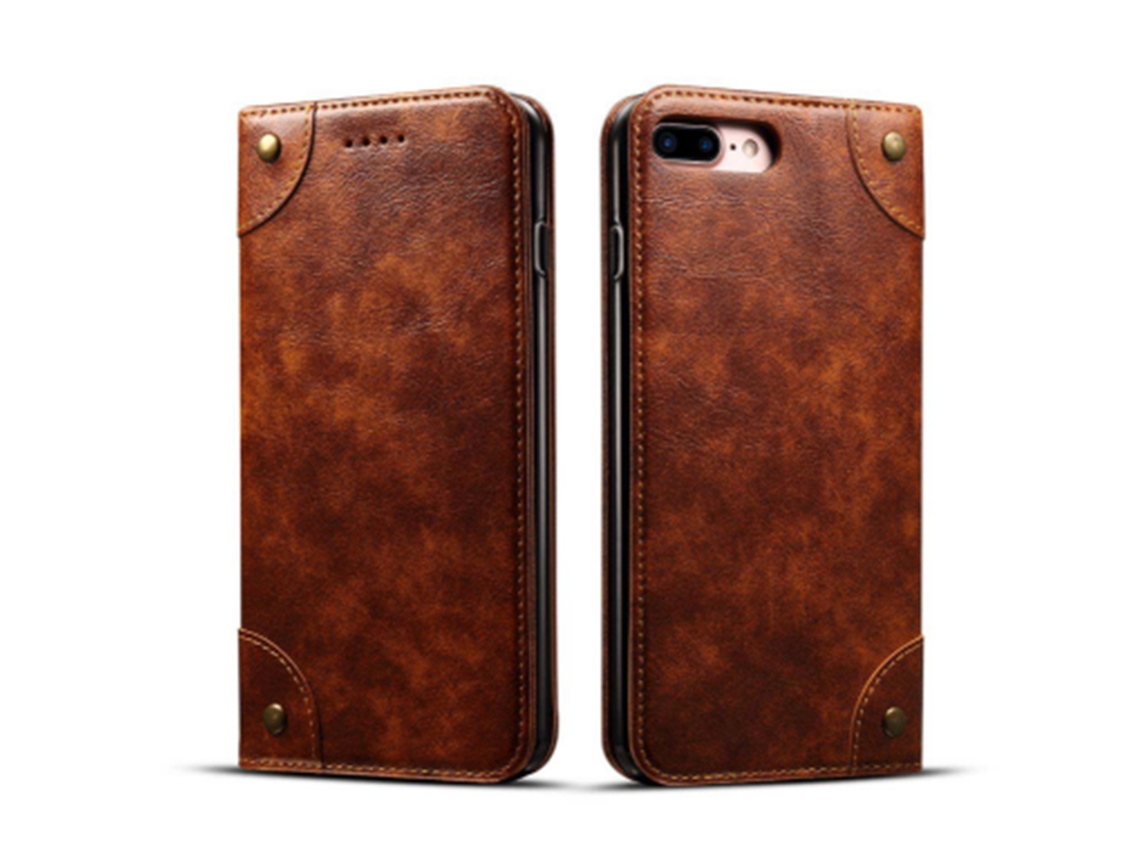Capa de iPhone 7 Plus/8/6s EOOCOO com Carteira