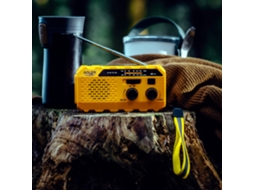 Rádio Adler com Carregamento Solar AQUAFORGE