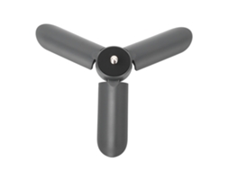 Trípode De Escritorio Para Cámara Con Base De Silicona Antideslizante, Tornillo 1/4in, Para Pocket 3 Y One X3, Gris